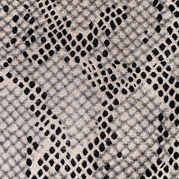 INC Printed Moleskin Mixed Media Cardigan - Picture 4 of 7